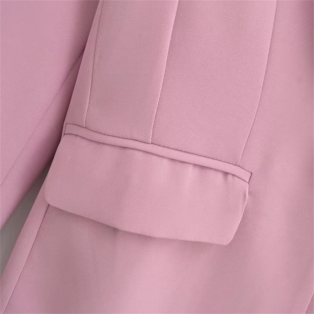 Autumn Women's Fashion Loose Dress and Collar Suit Jacket with Long Pants Two-Piece Set for Chic Style