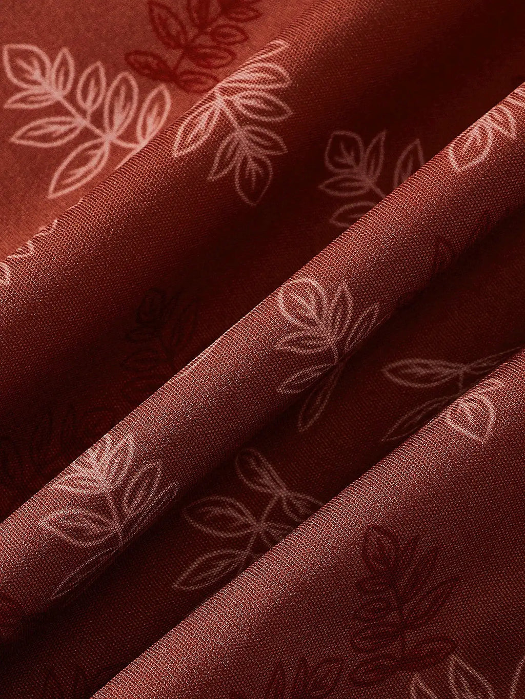 Elegant Womens Lapel Collar Long Sleeve Button Down Printed Casual Shirt