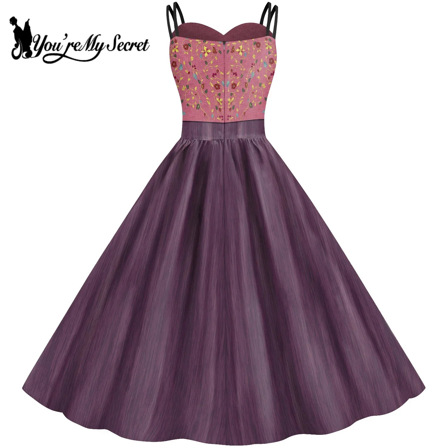 Halloween Witch Costume Backless Gothic Dress For Cosplay