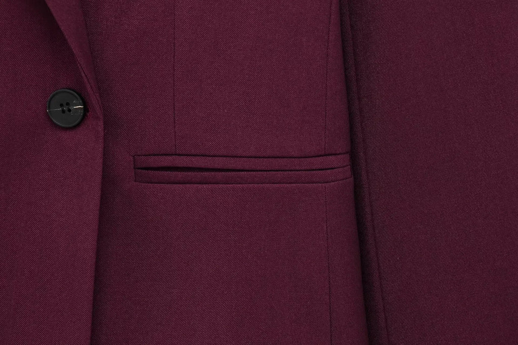 Women's Oversized Suit Jacket and High Waist Wide-Leg Trousers Set with Double-Breasted Top for Spring Fashion