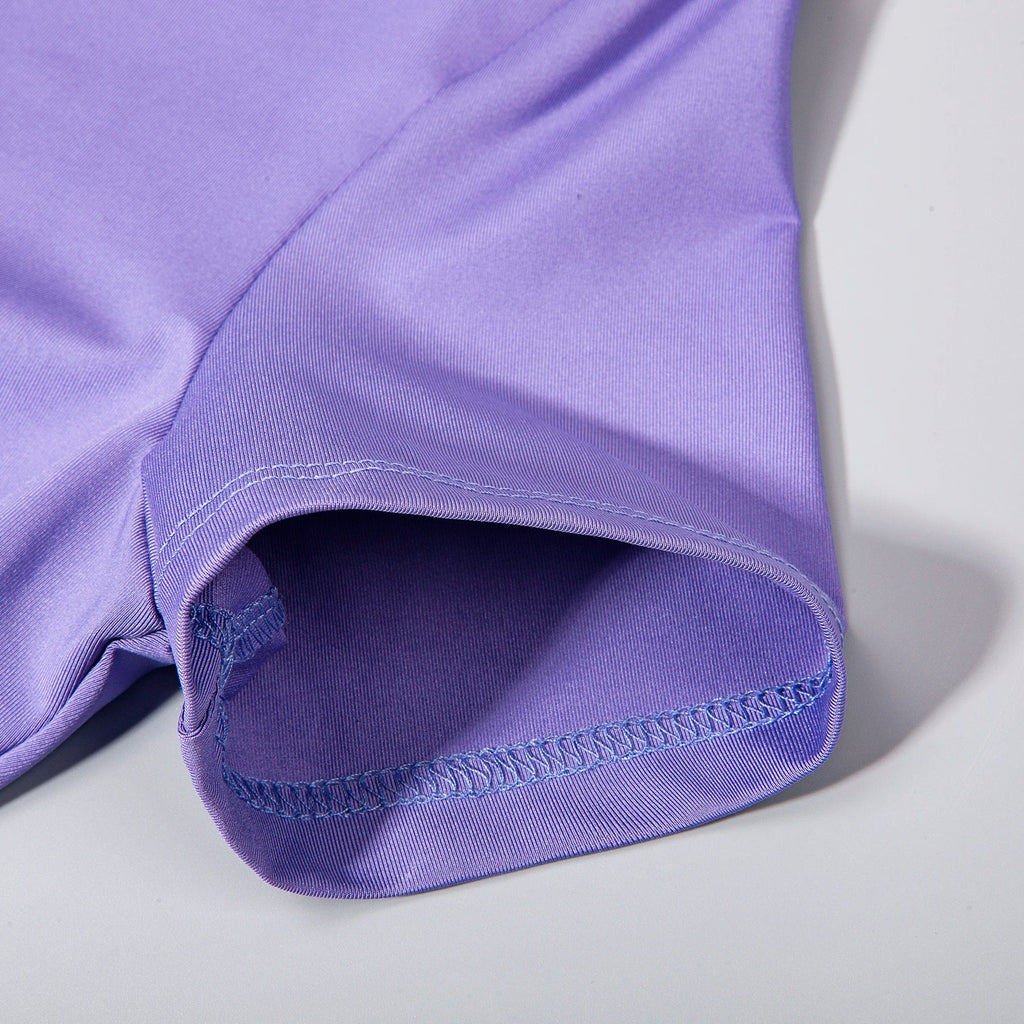 Pleated Short Sleeve Bandage Bodycon Dress For Women Mini