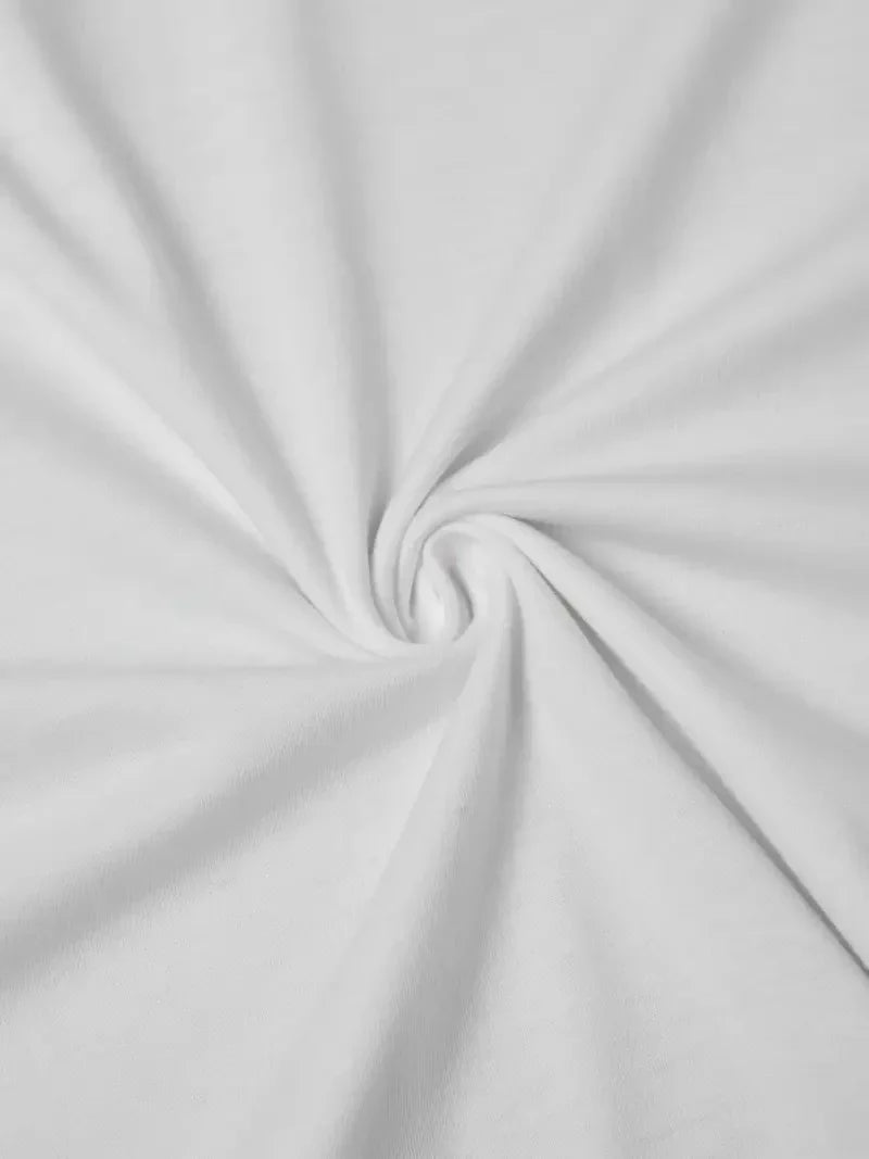 Women's Colorful Bear Print Casual Summer T-Shirt with Large Round Neck and Short Sleeves