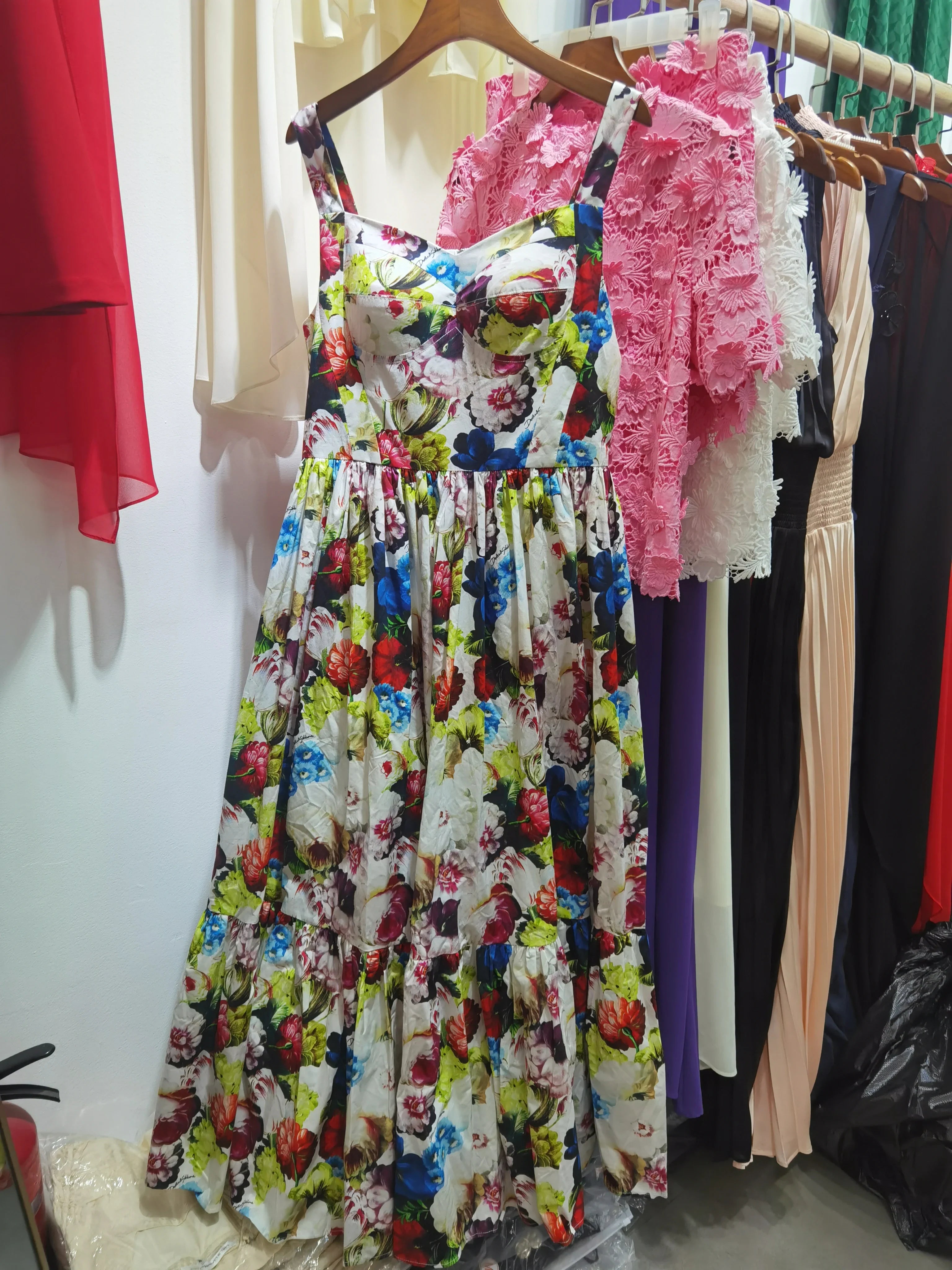 Bohemian Suspender Maxi Dress for Summer Beach Vacation