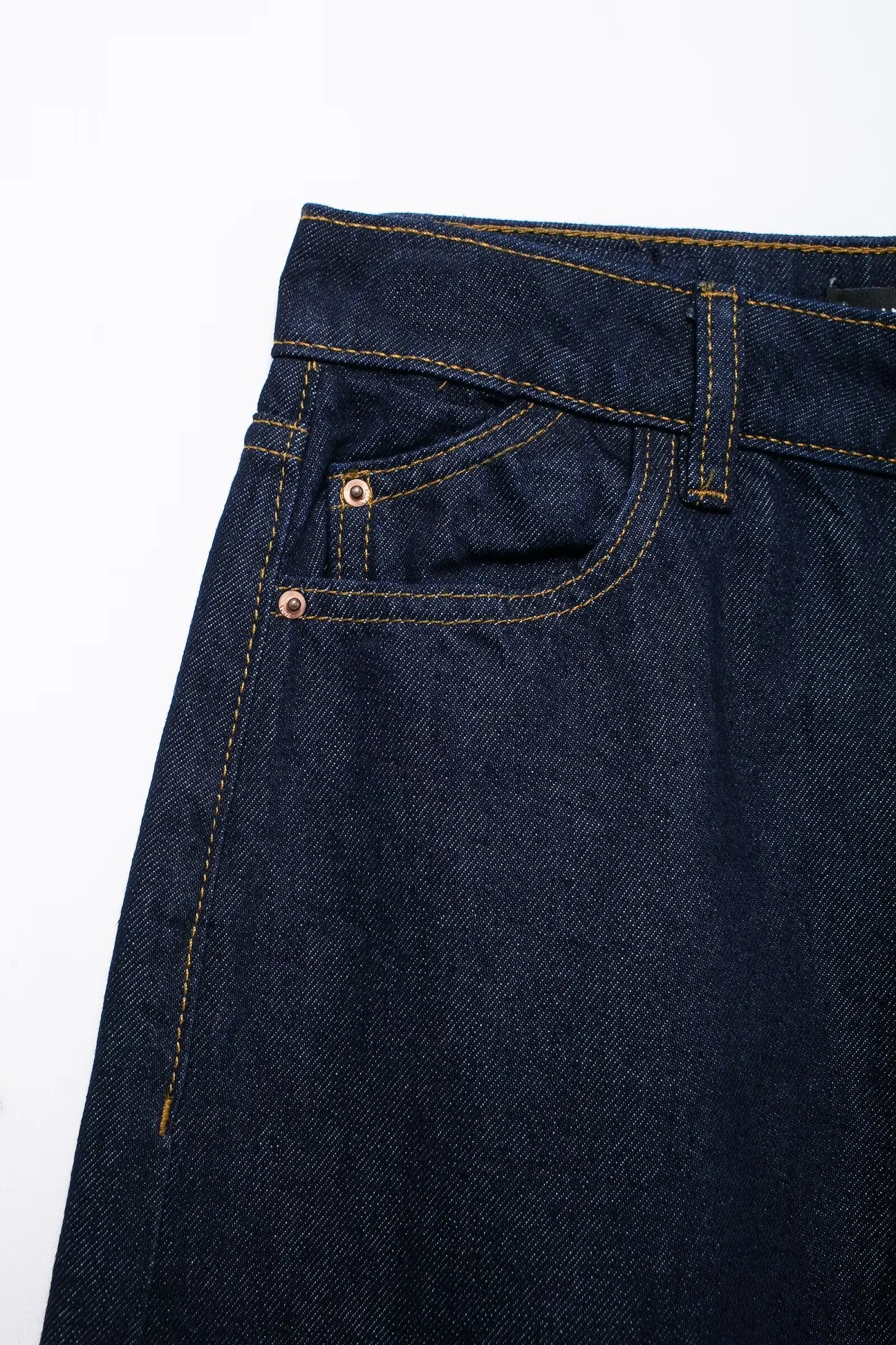 Denim V-Neck Collarless Vest Outfit with Long Pants for Women in Autumn