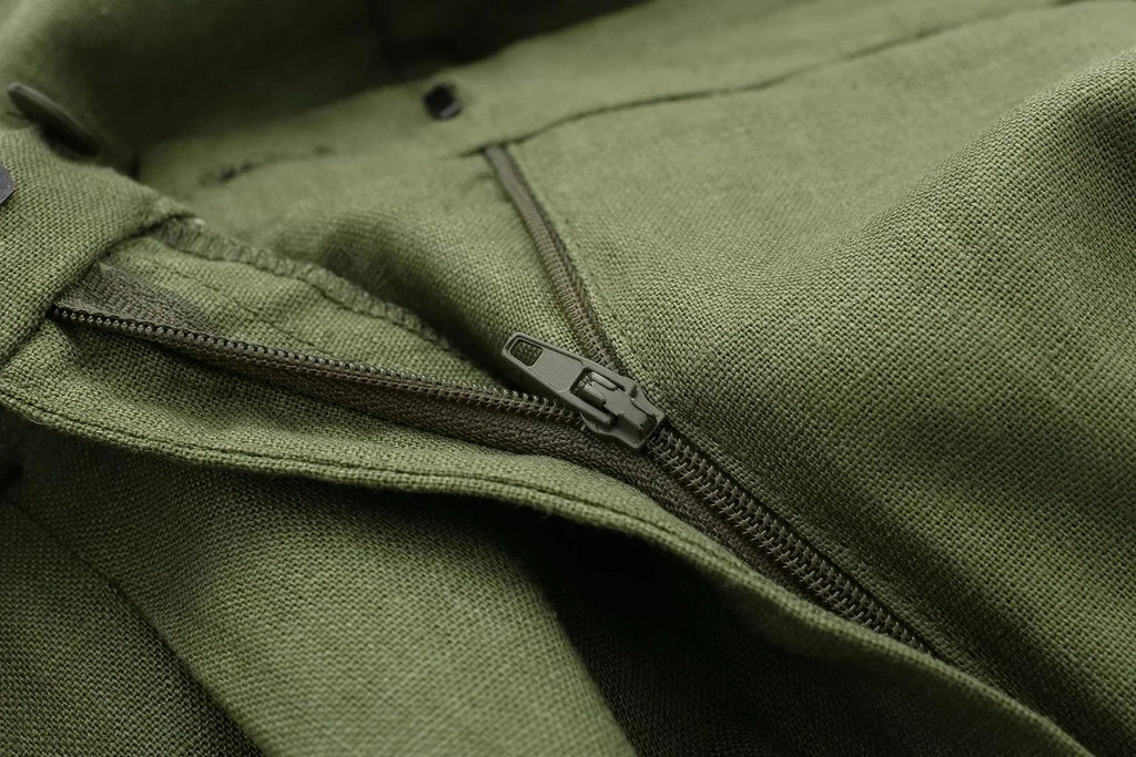 Casual Linen Sleeveless V-Neck Vest for Women Single Breasted Office Fashion Lightweight Linen Top