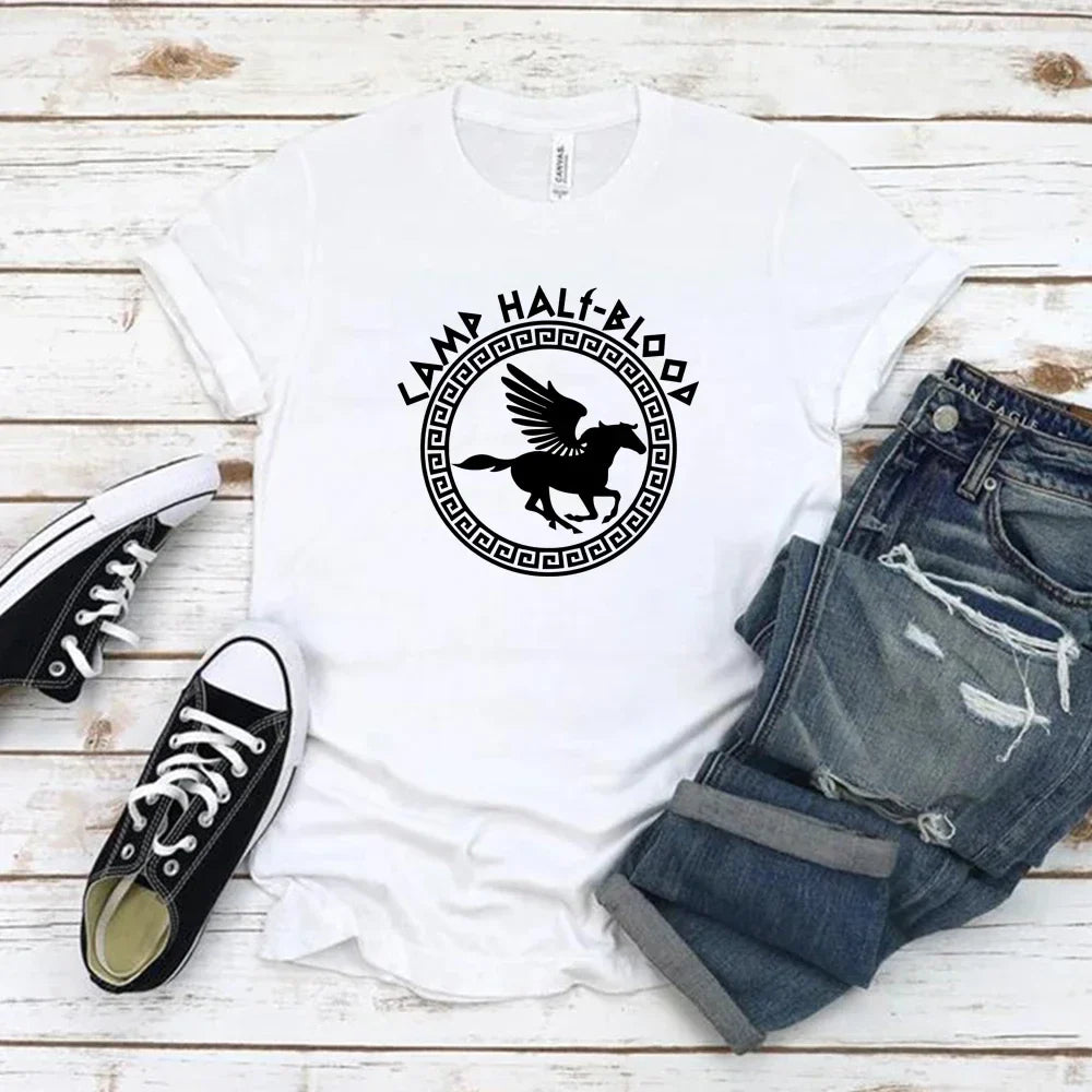 Camp Half Blood T Shirt Unisex Percy Jackson Magical Gift Fall Training Camp Tee