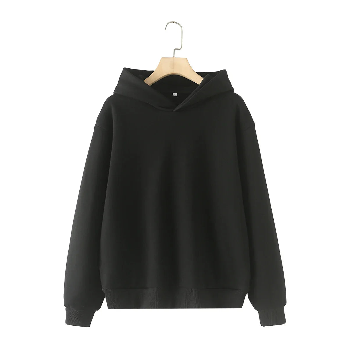 Women's Fleece Coat and Pant Set with Long Sleeve Hooded Sweatshirt and Casual Drawstring Trousers for Office and Everyday Wear