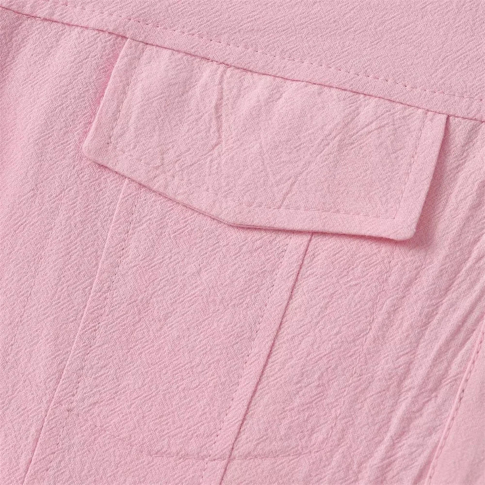 Elegant Belted Shirt Dress For Women Versatile Fashion