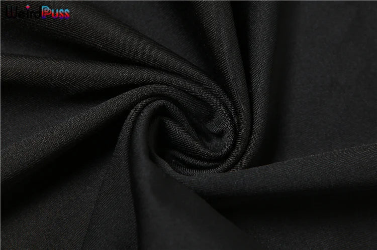 Weird Puss Skew Collar Elegant Women Two Piece Set Stretch Short Sleeve Crop Top and Bandage Maxi Skirt Matching Outfit