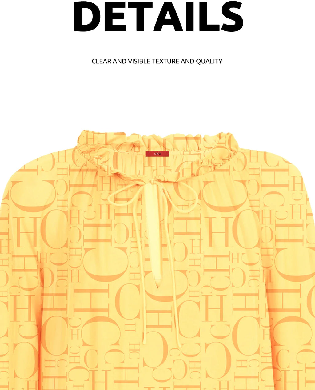 Women's Round Neck Print Dress Loose Casual Long Sleeve