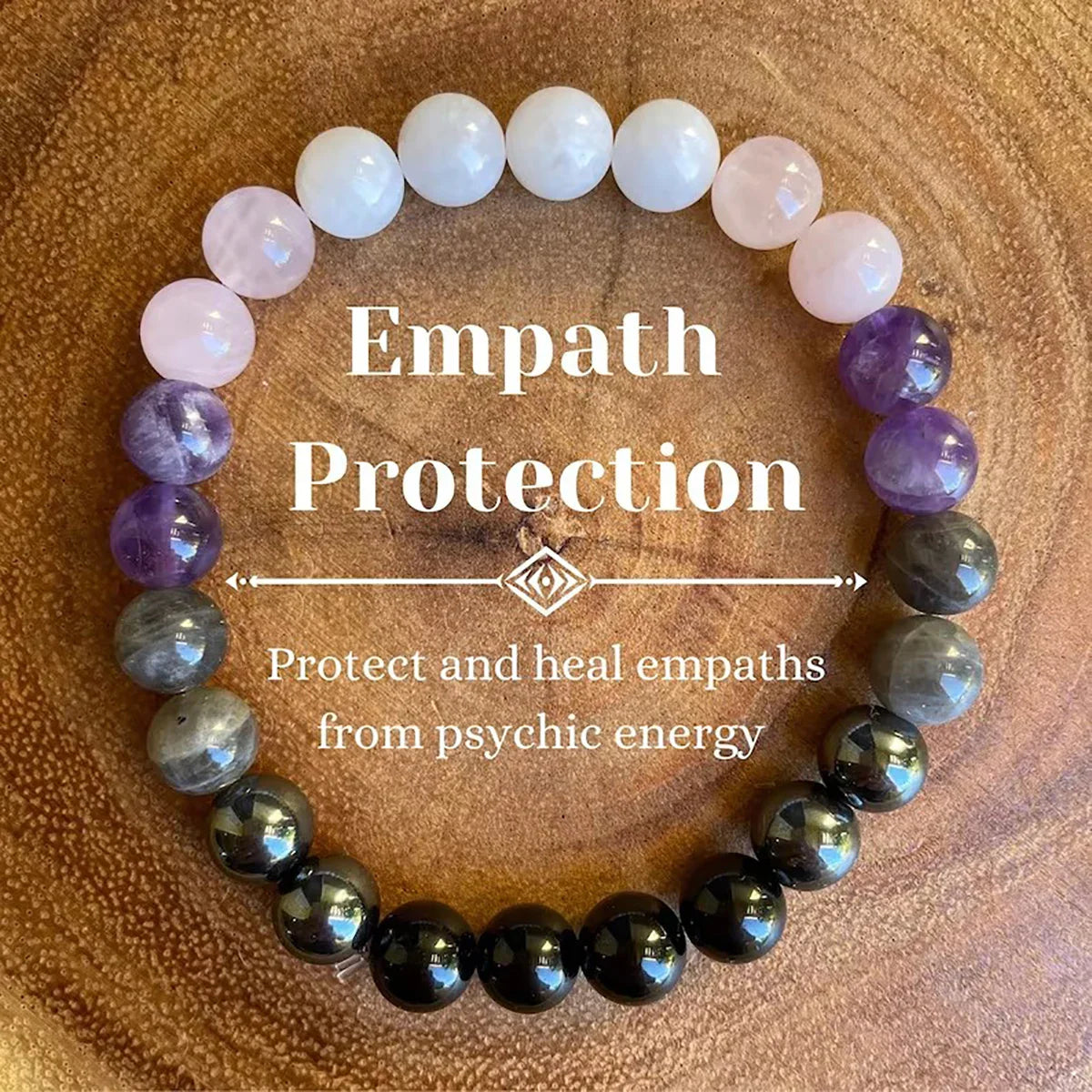 Empath Protection Bracelet for Grounding and Self-Love with 6 Unique Styles