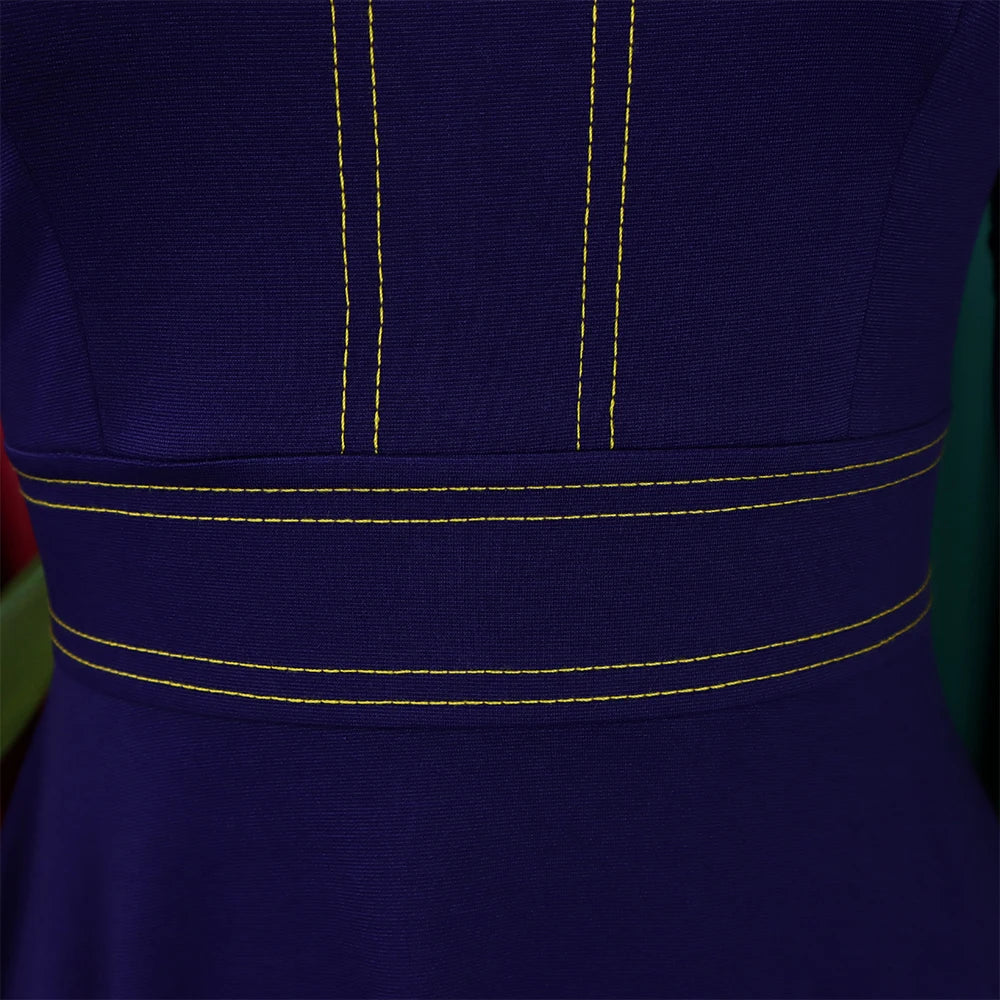 Elegant Party Dress For Women O Neck Pleated A Line Midi