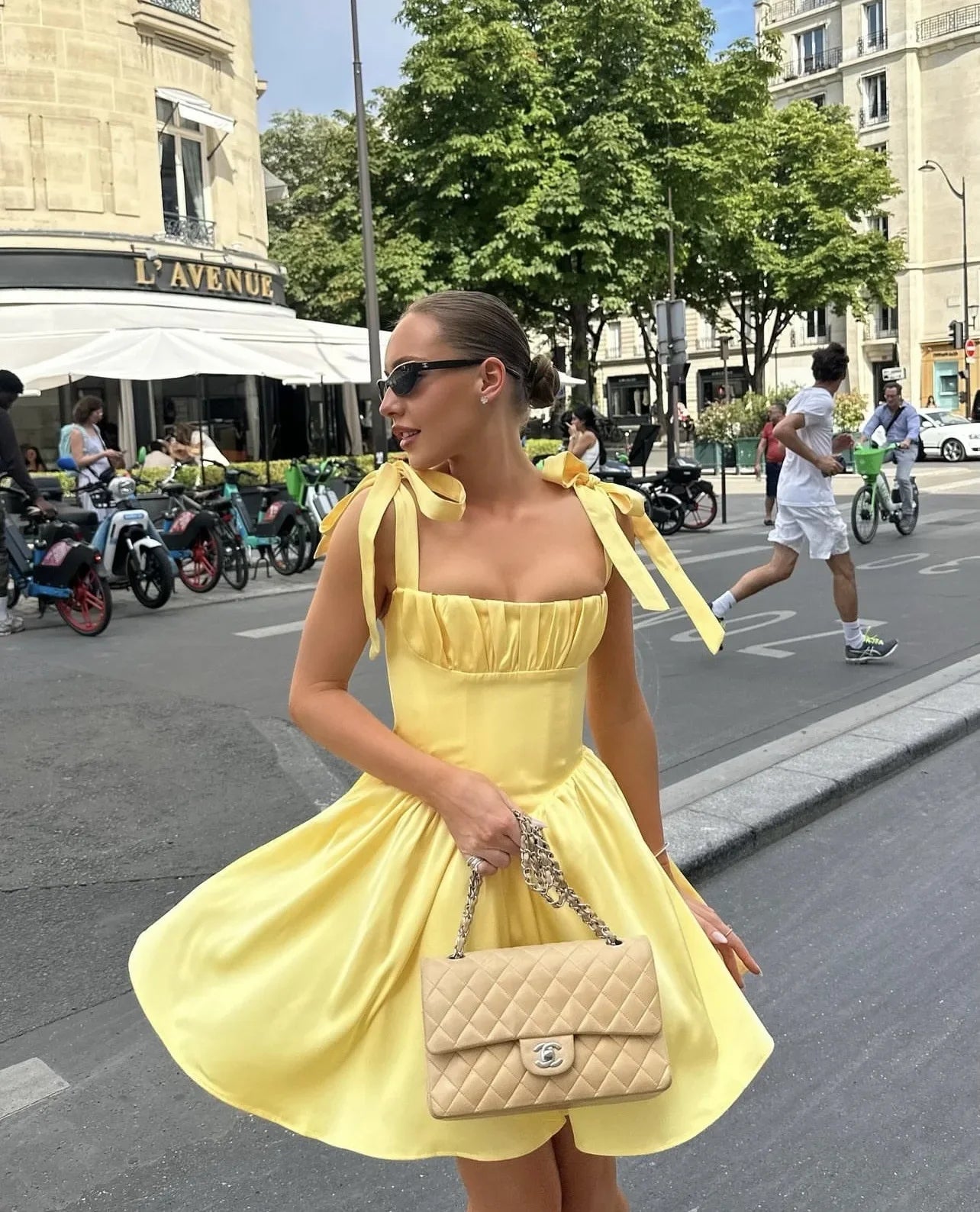 Summer Bow Bandage Mini Dress Women Strapless Bodycon Party