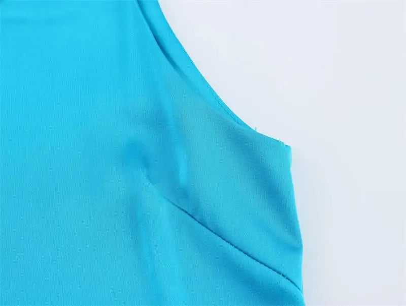 Summer Dress For Women V Neck Slim Street Chic Comfort