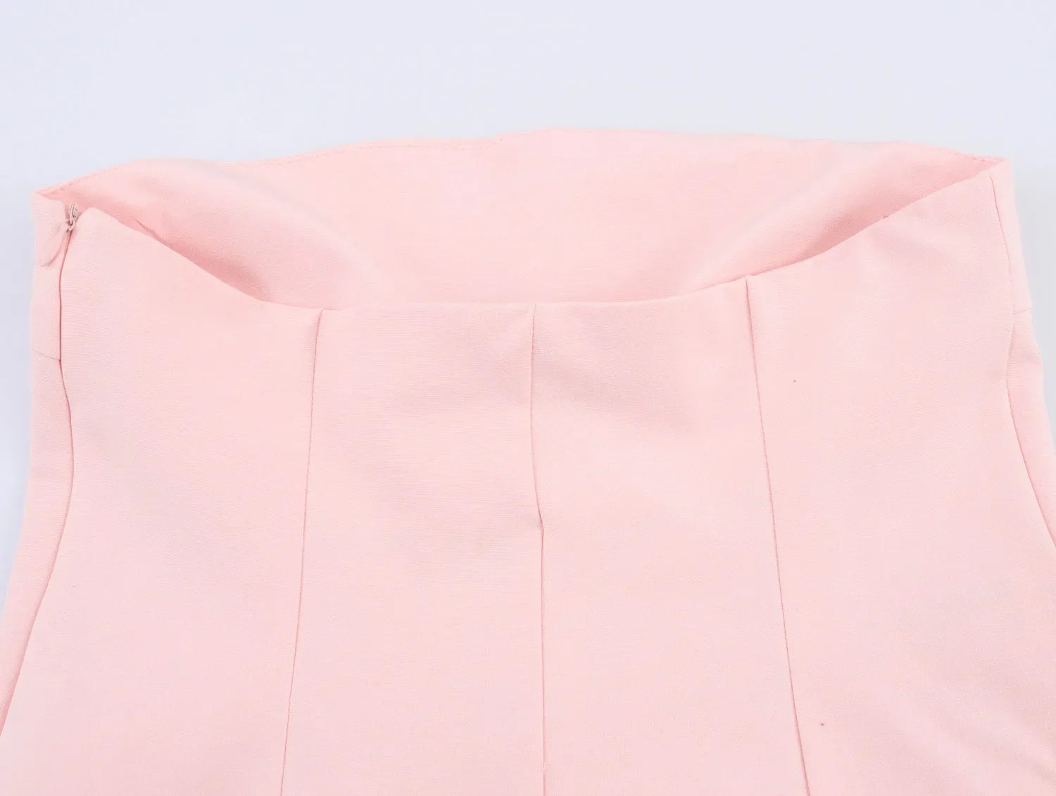 Women High Waist Straight Leg Jumpsuit with Halter Neck Sleeveless Design Side Zipper Wide Leg Pants Chic Spring Summer Outfit