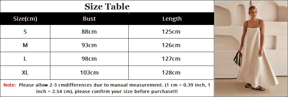 Backless Maxi Dress For Women Summer Sleeveless Slip Dress