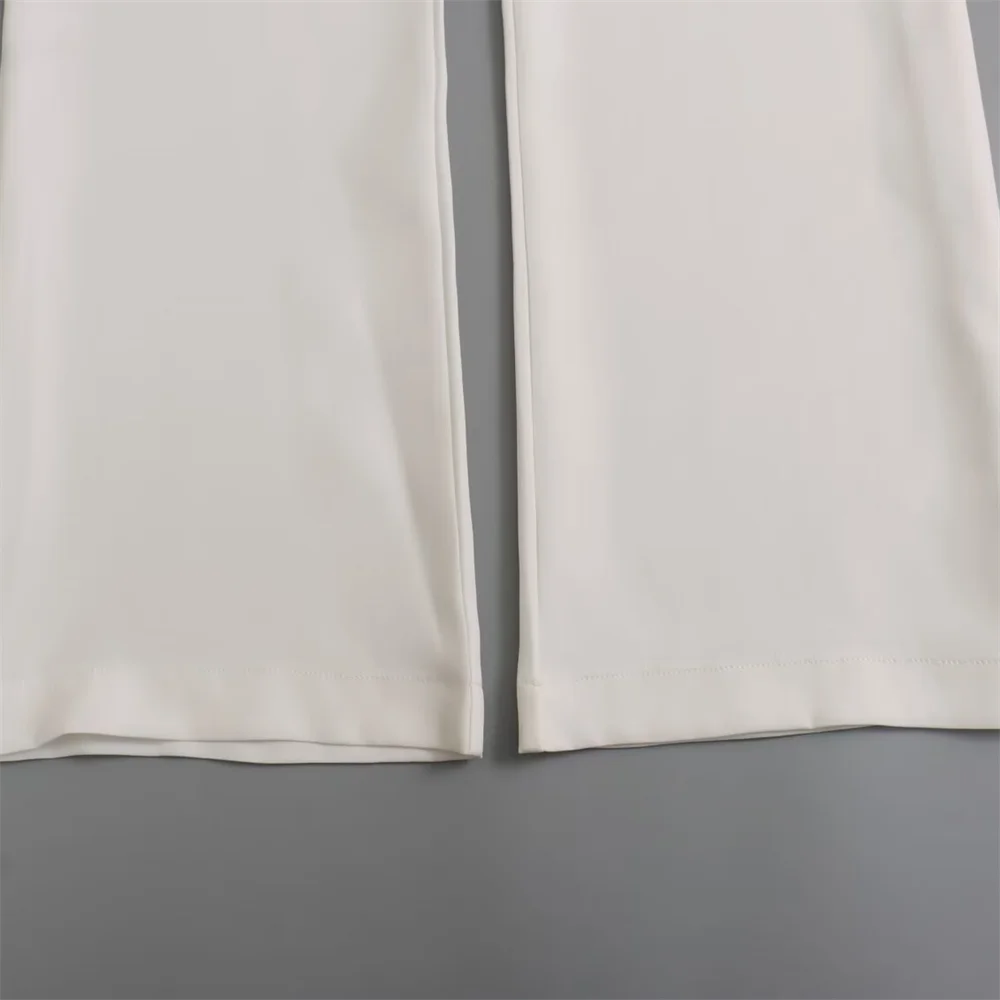 Elegant Women's Slim Fit Suit Set with Belt and Straight Leg Pants for Stylish Commuting