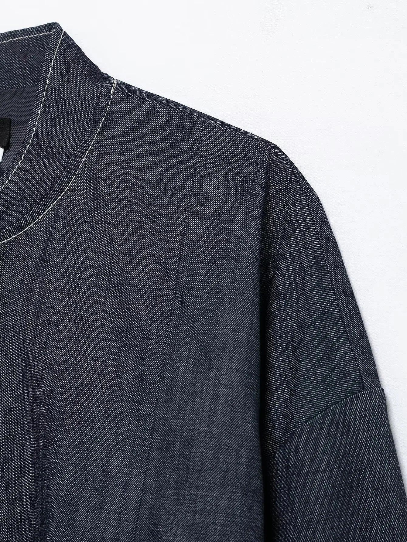 Casual Denim Loose Fit Women Suit Set with O Neck Zipper Bomber Jacket and Pleated Mini Skirt Vintage Inspired Spring Summer Fashion Ensemble