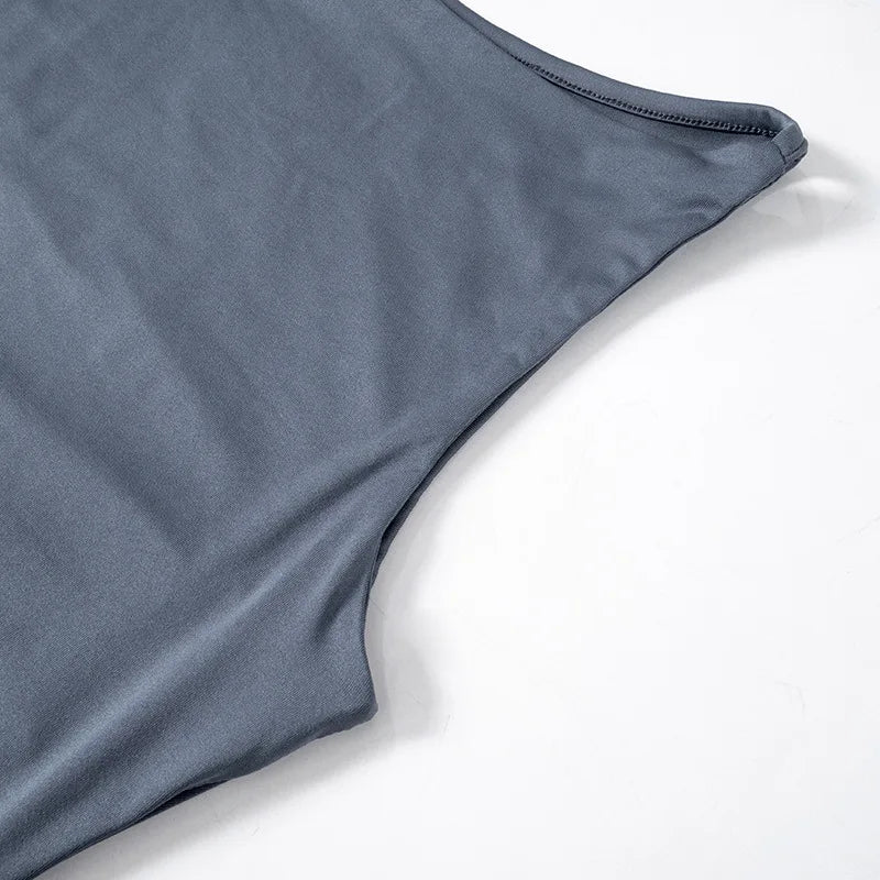 Women's Sleeveless Bodycon Dress Minimalist Summer Outfit