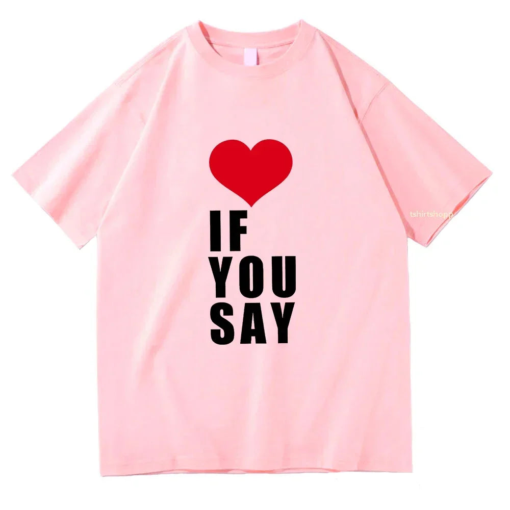 Romance Untold Kpop Love T Shirts for Men and Women Unisex Cotton Summer Aesthetic High Quality Tees