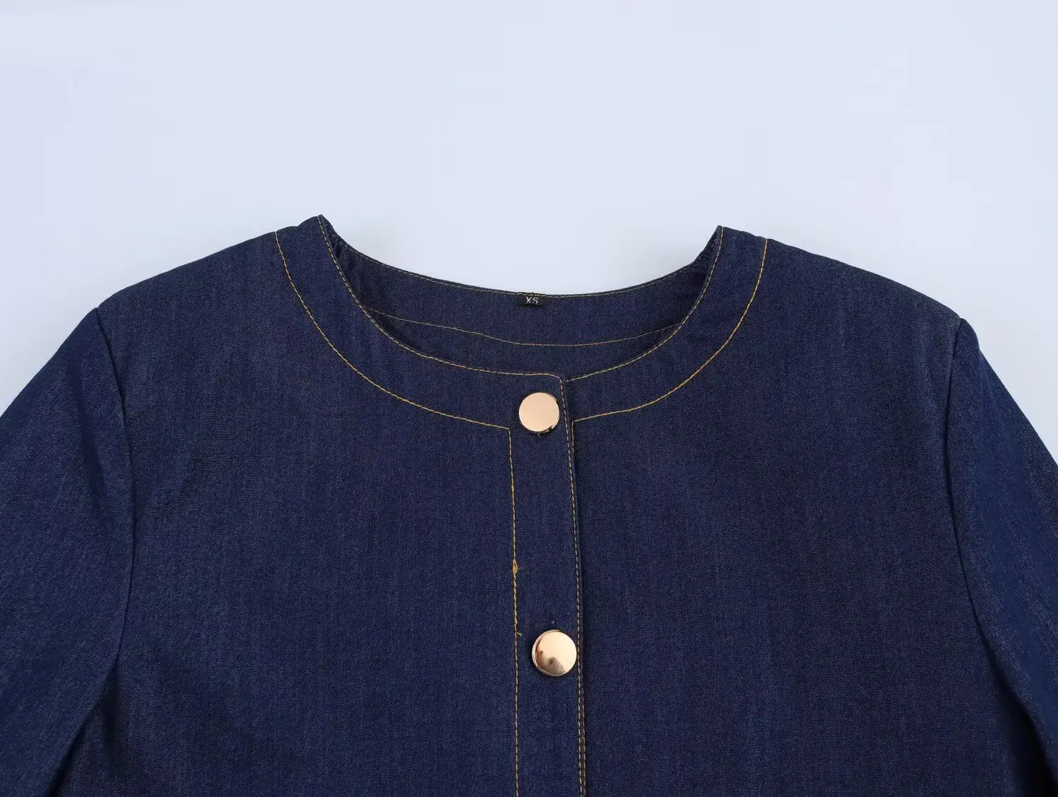 Women Fashion Denim Jacket and Jeans Set with Pockets Stylish Two Piece Outfit