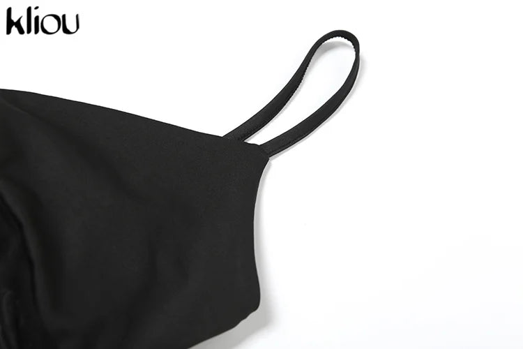 Mesh Spaghetti Strap Patchwork Maxi Dress Low Neck