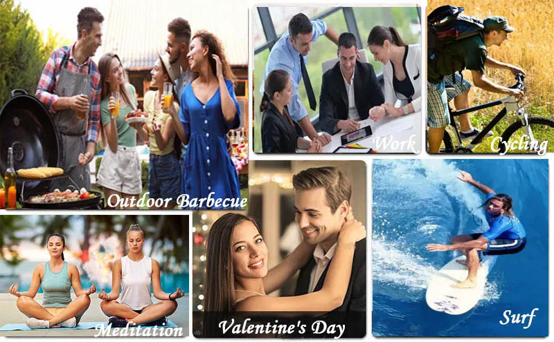 Unisex Double Layer Shark Bracelet Adjustable 3mm Cord Chain Beach Jewelry for Surfers