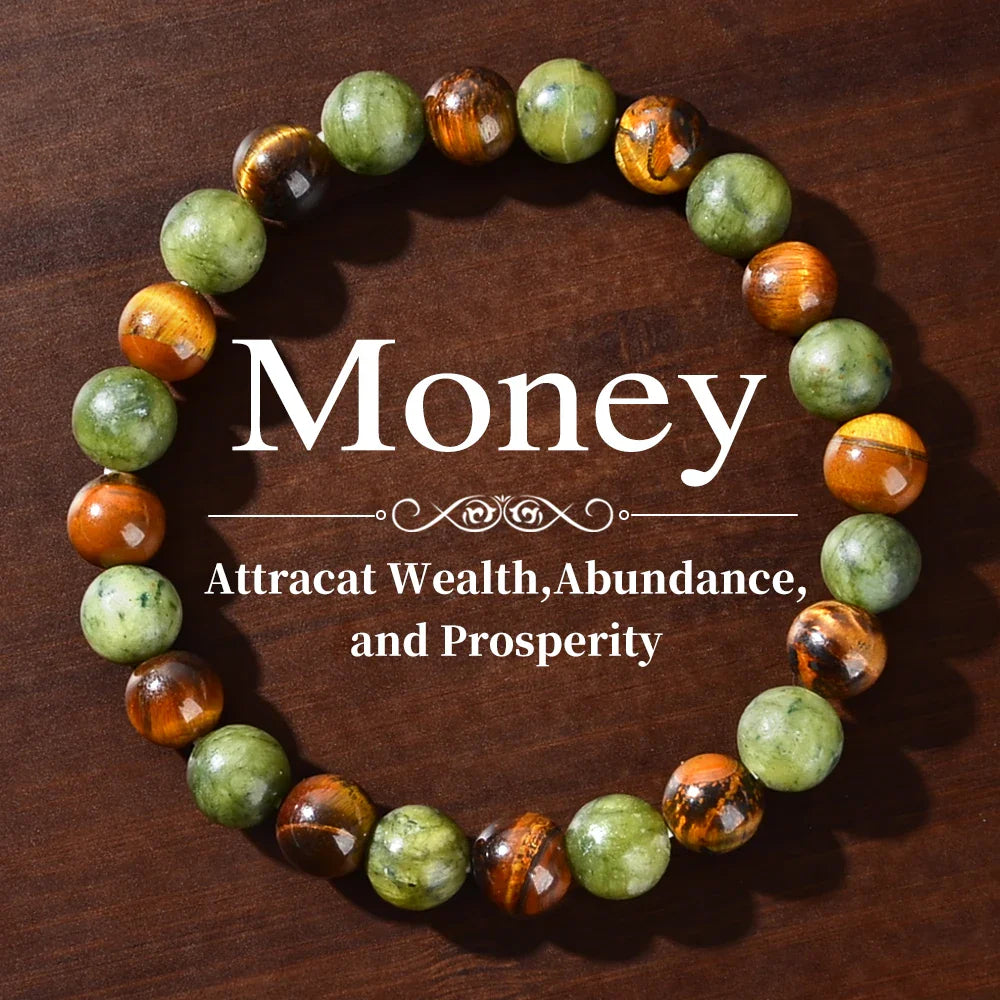 Prosperity and Abundance Healing Bracelet for Relaxation and Success Enhancement