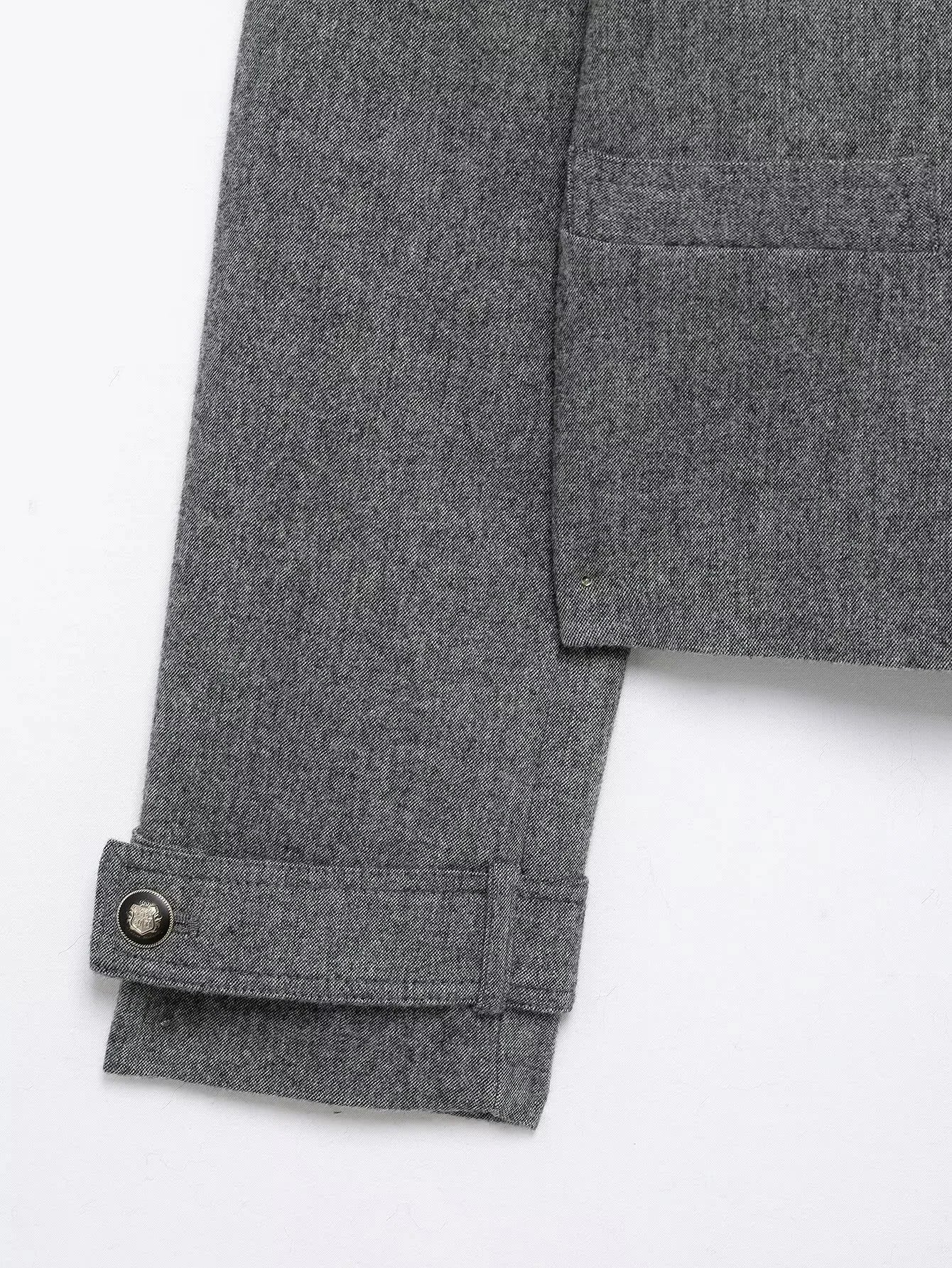 Double Breasted Epaulet O Neck Jacket with Chic Sashes and Pleated Mini Skirt Women's Streetwear Suit