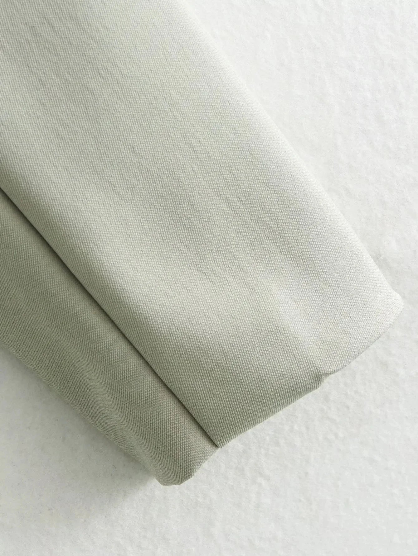 Casual Women Solid Suit Set with Pockets Turn Down Collar Short Jacket and Chic Wide Leg Pants for Spring and Summer Streetwear