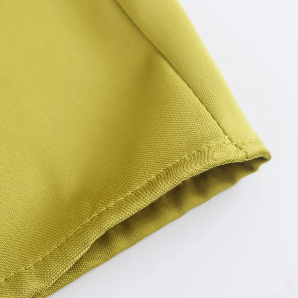 Casual Silk Texture Jumpsuit For Women Street Style