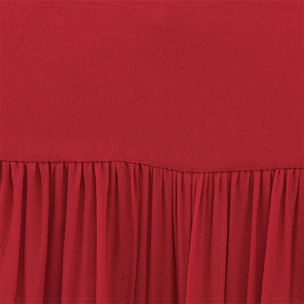 Women's Casual Long Sleeve Bow Tie Shirt Retro Loose Fit Solid Color Spring Top