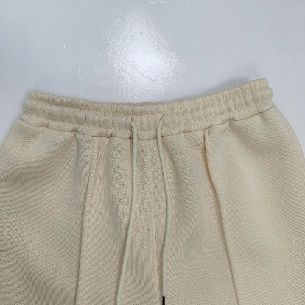 Women's Fleece-Lined Tracksuit Set with Hoodie and Casual Pants for Winter Comfort and Style