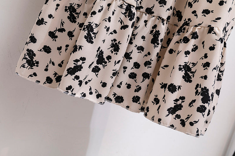 Backless Chiffon Pleated Midi Dress With Elastic Waist