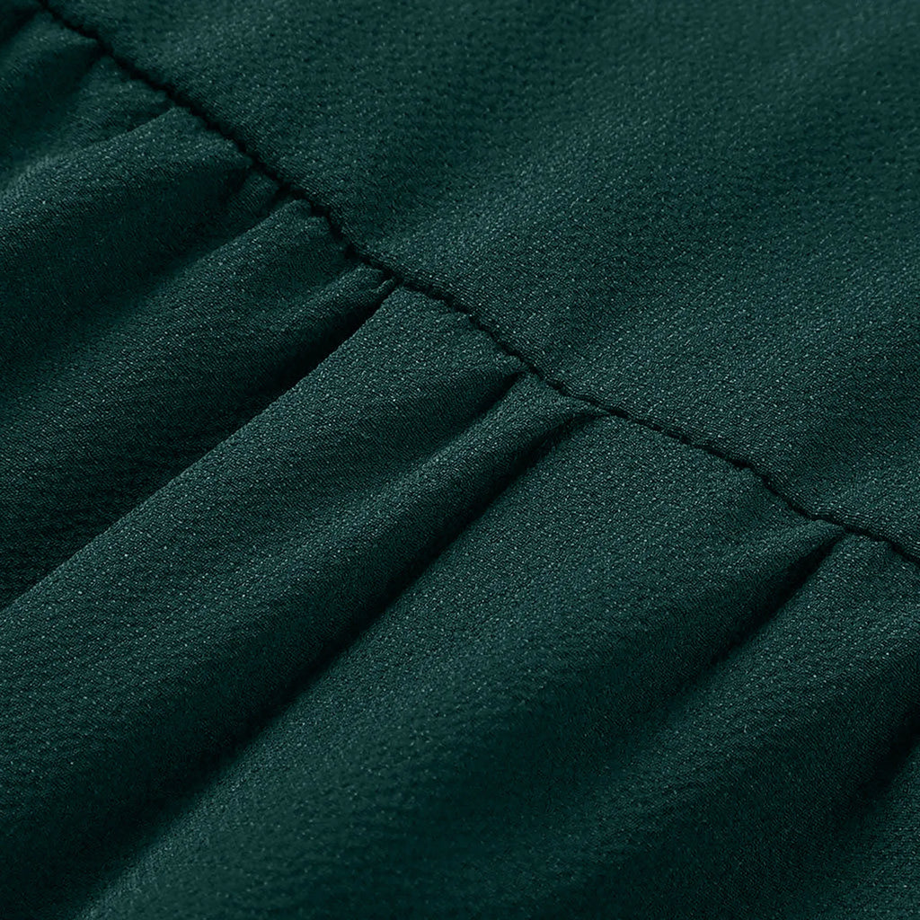 Womens V Neck Short Sleeve Loose Fit Dress Solid Color