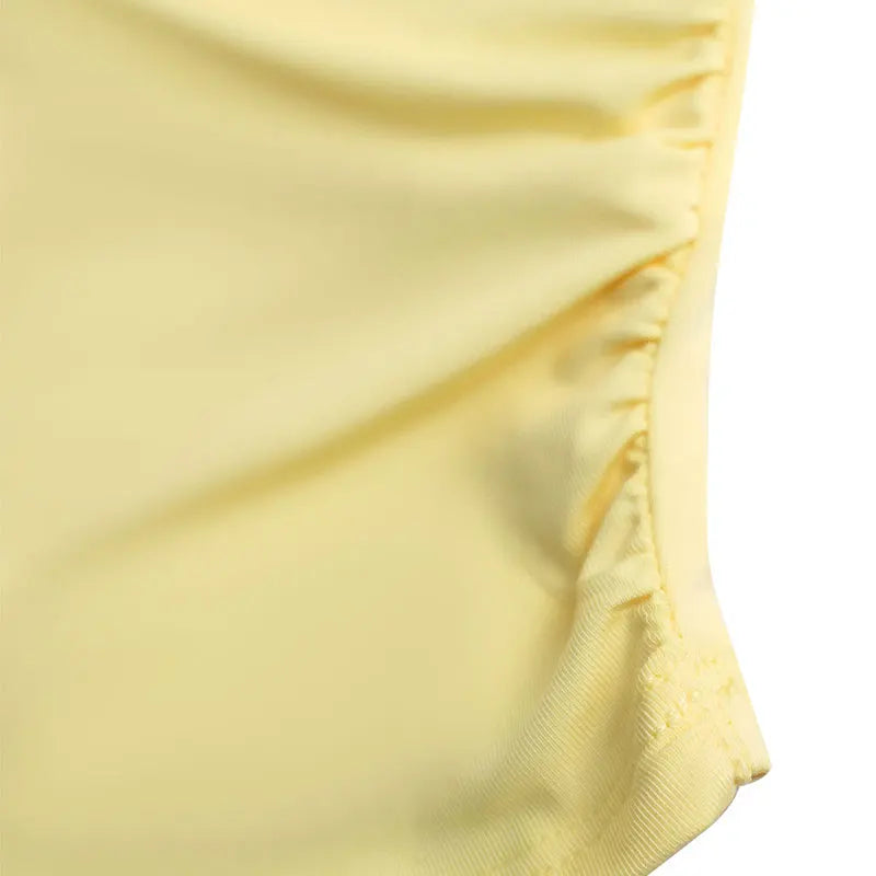 Summer Women's Slim Fit Two Piece Tank Top and Maxi Skirt Set Casual Beach Party Knitted Dress Elegant Solid Color