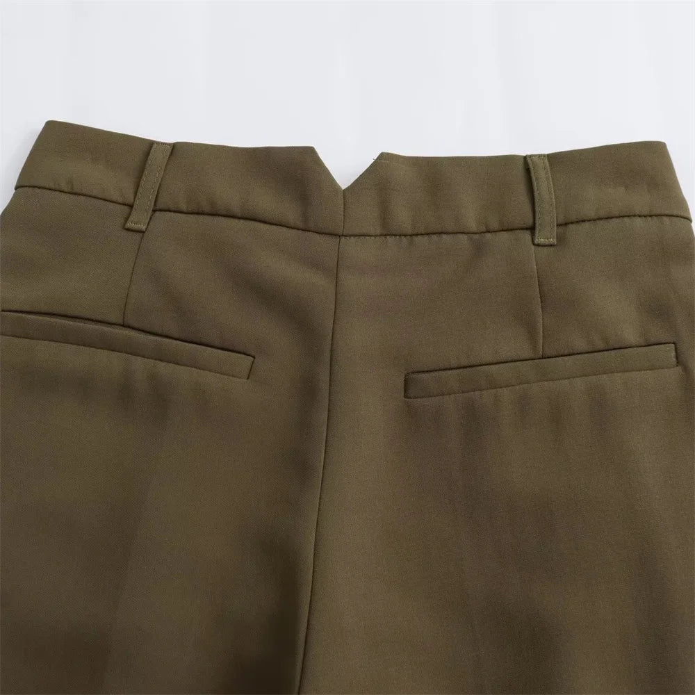 Women's Slim Fit Short Tank Top and Wide Leg Pants Set for Effortless Style and Comfort