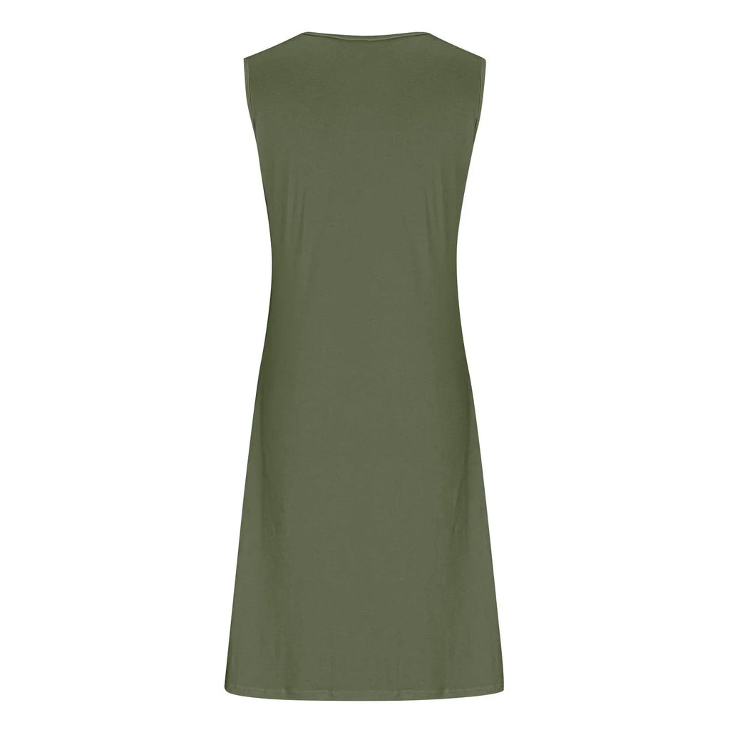 Sleeveless Slip Dress for Summer Casual Everyday Wear