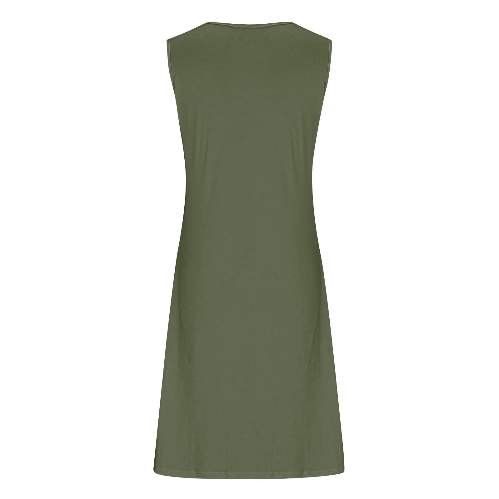 Sleeveless Slip Dress for Summer Casual Everyday Wear