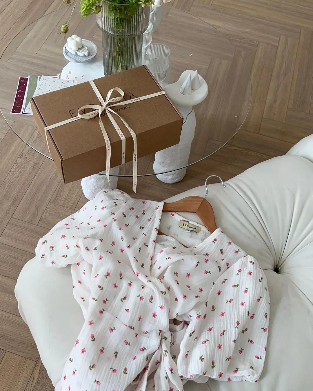 Cotton Lace Up Summer Dress For Women V Neck Casual Office