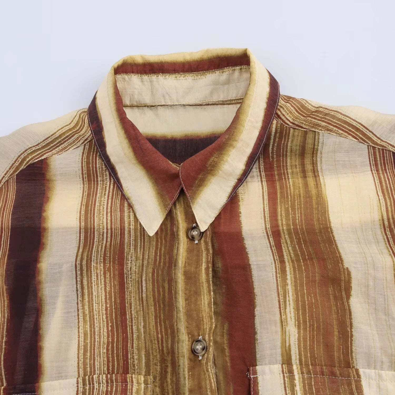 Women's Loose Cotton Linen Long Sleeve Shirt Slim Fit Versatile Lightweight Blouse