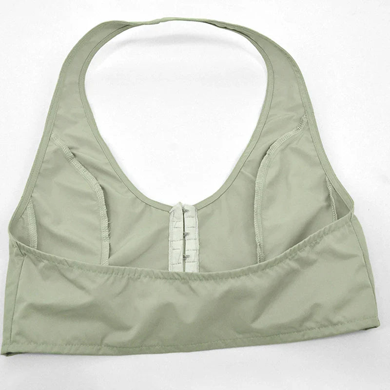 2 Piece Women's Summer Fashion Set V Neck Sleeveless Crop Tank Top and High Waist Shorts Backless Casual Leisure Outfit