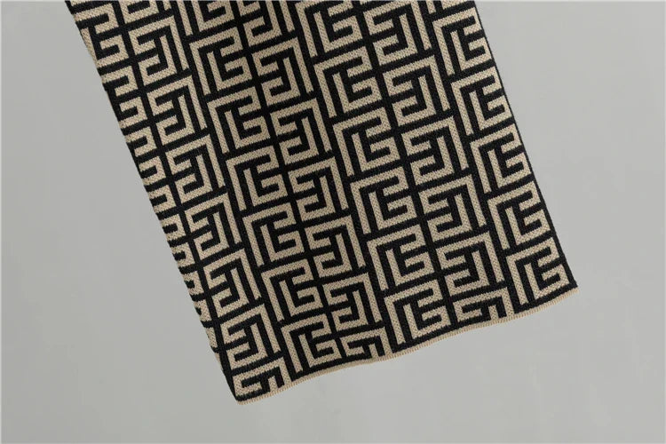 Women's 3 Piece Knitted Tracksuit Set with Cardigan, Vest and Wide Leg Pants