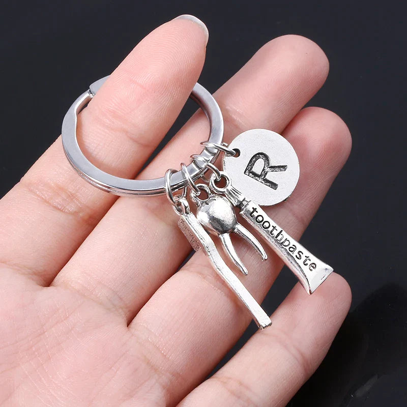 Dad's Hand Tools Keychain Pendant Gift for Father's Day Unique Keyring Jewelry for Men