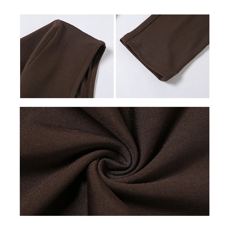 Women's Long Sleeve Skinny Bodycon Romper Jumpsuit Solid Color Casual Fitness Streetwear Overalls