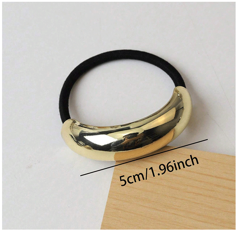 4pcs Elegant High Ponytail Hair Ties for Women Stylish Elastic Hair Accessories for Daily and Holiday Wear