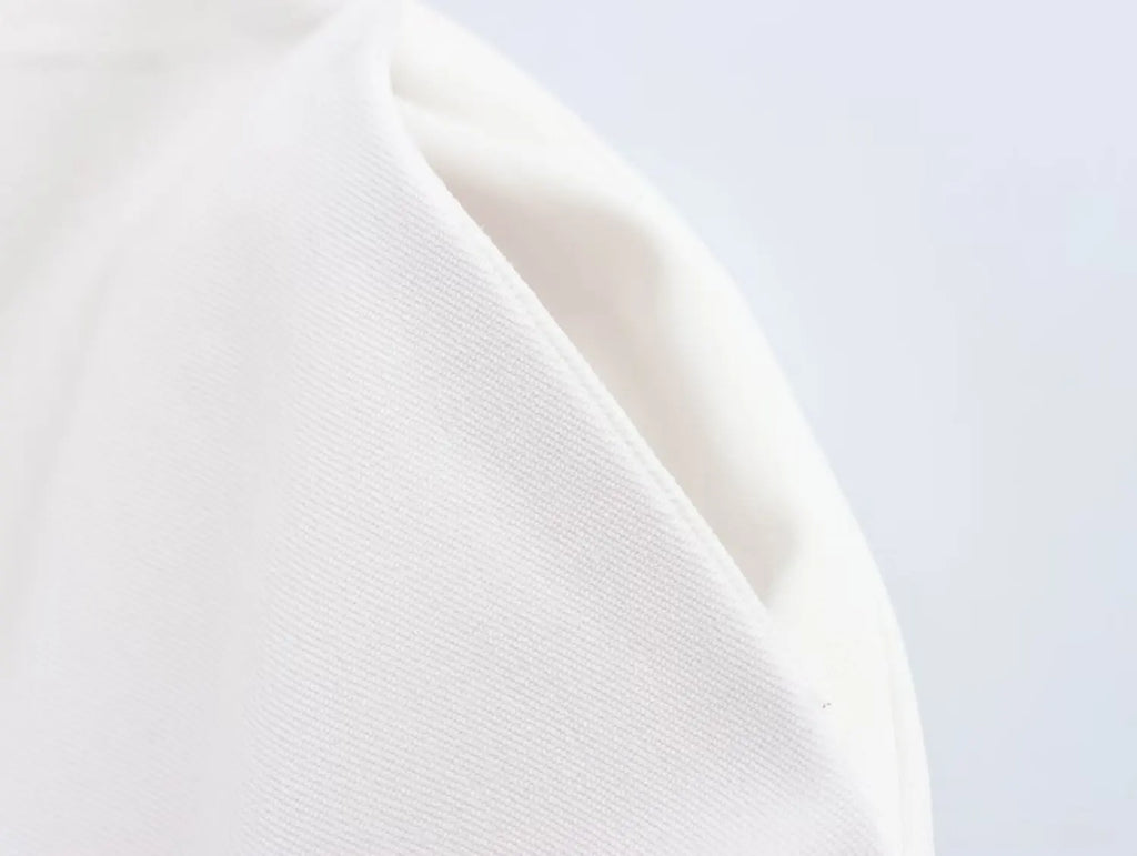 Women Chic Cropped Vest Pants Suit with Lapel and Single Button High-Waist Zip Straight-Leg Trousers Set