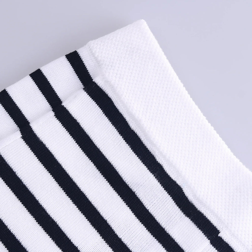 Autumn Striped Single Breasted Knit Cardigan and Shorts Two Piece Set for Women Elegant Sweater Top and Matching Bottoms Stylish Streetwear Outfit