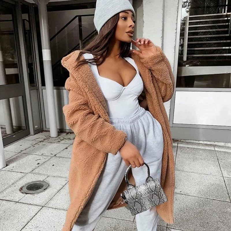 Ribbed Knit Long Sleeve Bodysuit For Women Solid Color