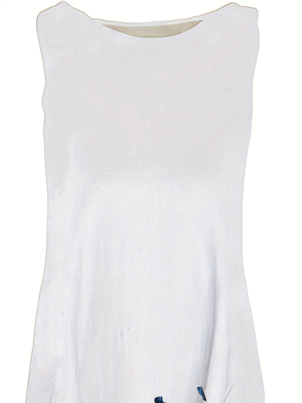 Floral Print Dress For Women With Flowing Skirt Detail